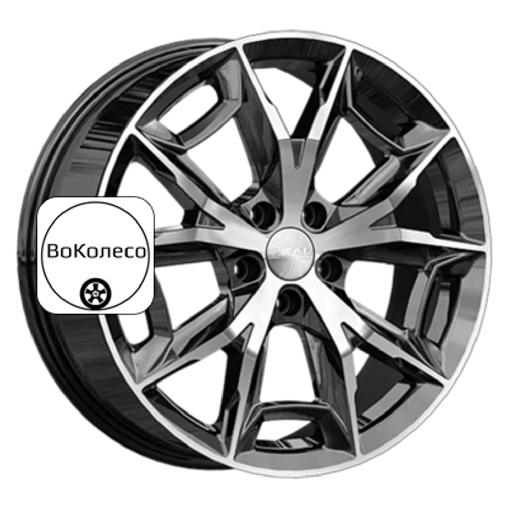 7,5x19/5x114,3 ET35 D60,1 Паркер (КЛ382) Алмаз СКАД