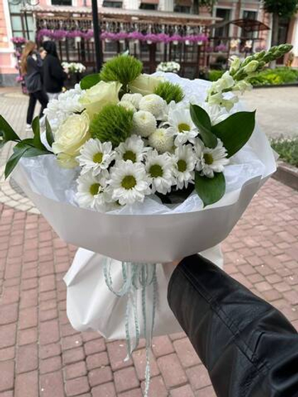 Букет нежный поцелуй