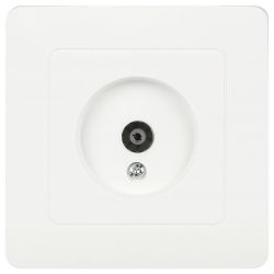 Розетка Intro Style 7-301-01 TV одиночная, IP20, СУ, белый