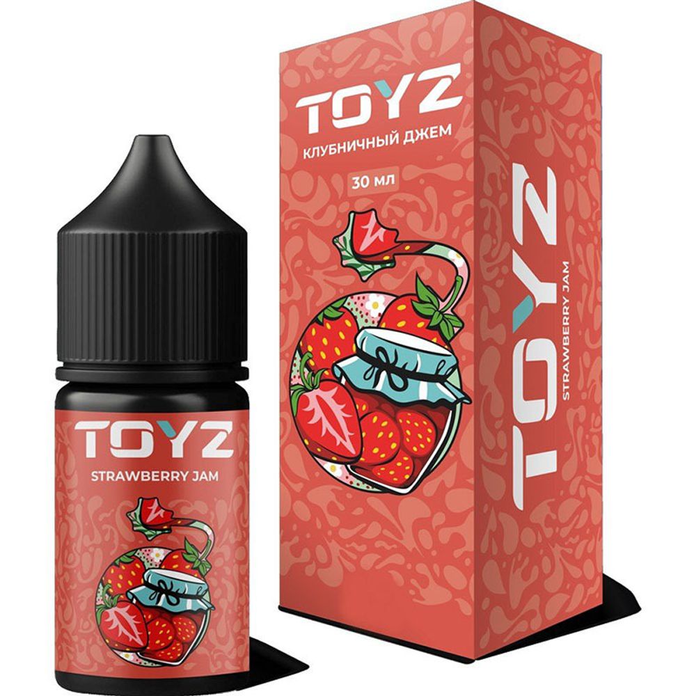 Жидкость Toyz - Strawberry Jam (Клубничный джем) 30 мл, 20 мг/мл* Strong