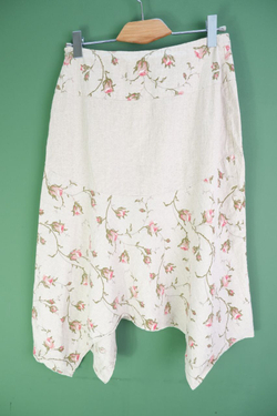 Юбка хлопковая интересная 46 размер