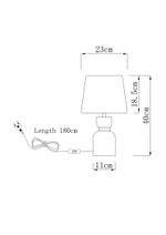Лампа настольная Moderli V11004-T Hadley