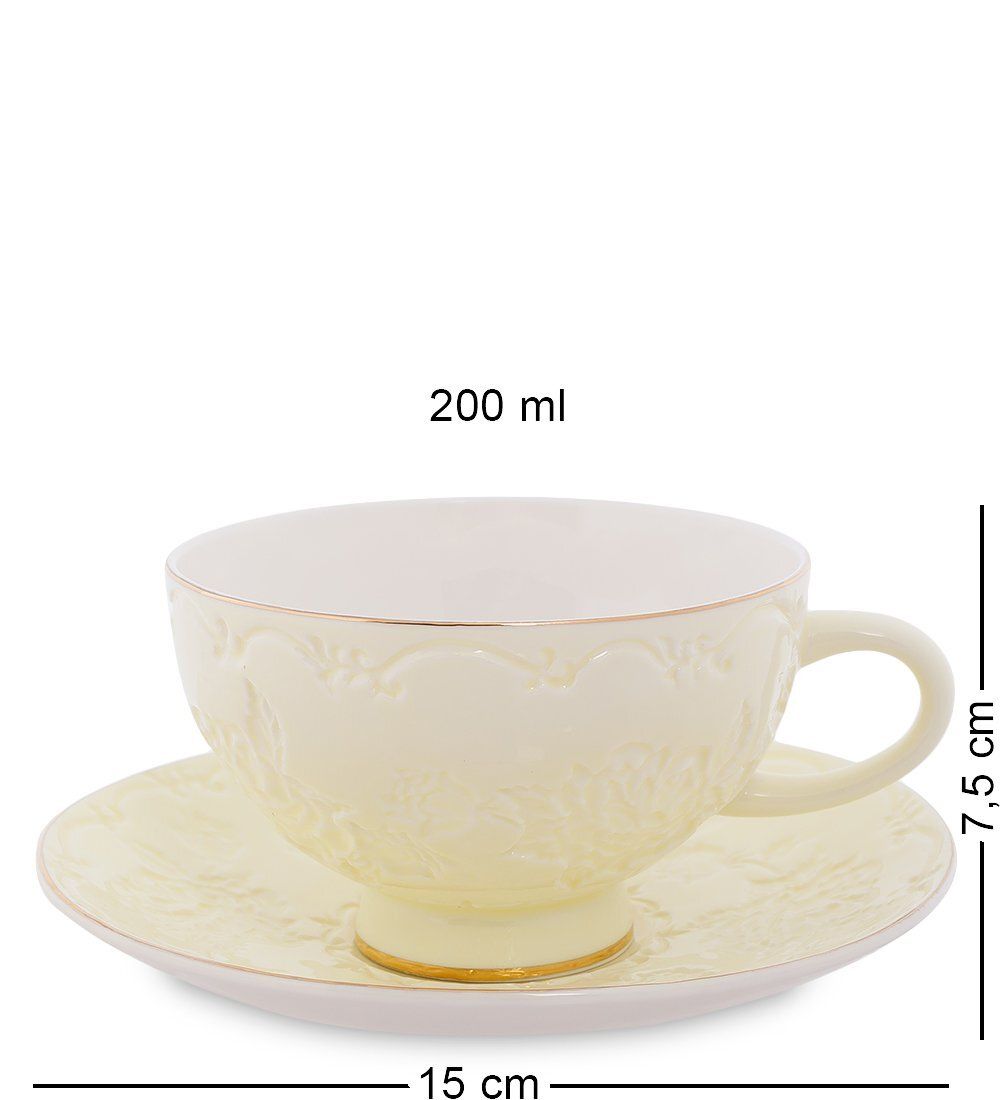 Pavone AS-06 Чайный набор на 4 перс. «Лаце Росса»