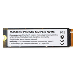 SSD Mastero PRO 1Тб, M.2 2280, NVMe, Retail, TLC, PCIe3.0, DRAM:1024Мб, Чтение:3400мб/с, Запись:3000мб/с (MST-PRO-SSD-M2-1TB)