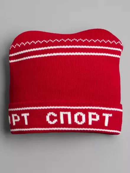 Осенняя шапка для мальчика в стиле СССР