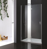 Душевая дверь Cezares Bergamo 120 L BERGAMO-W-B-12-120-C-Cr-L профиль Хром стекло прозрачное