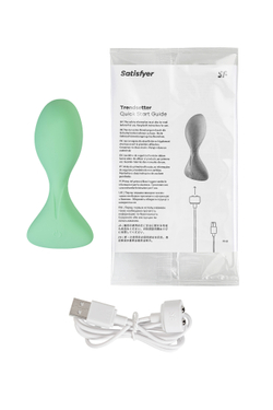 Анальная втулка Satisfyer Trendsetter, зеленая