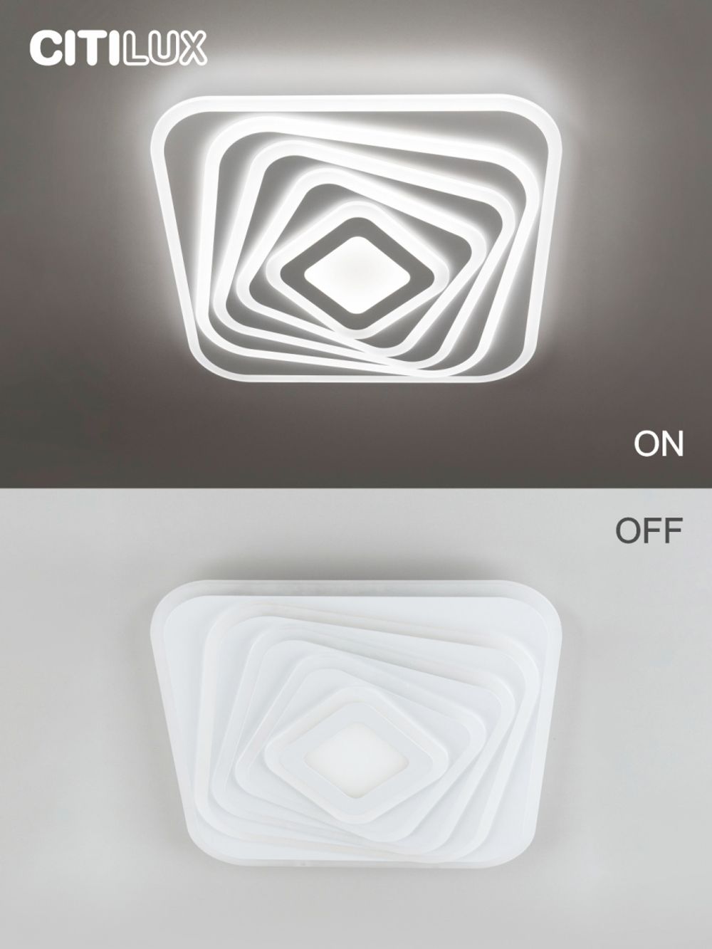 Citilux Триест Смарт CL737A45E RGB Умная люстра