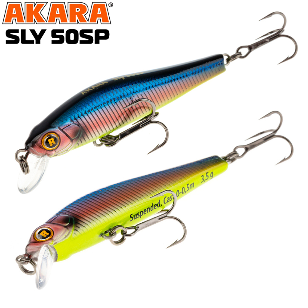 Воблер Akara Sly 50SP 3,5 гр. (1/8 oz 2,0 in) A79