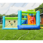 Батут домашний "Водная горка 2" 4,5*4*2,6 м