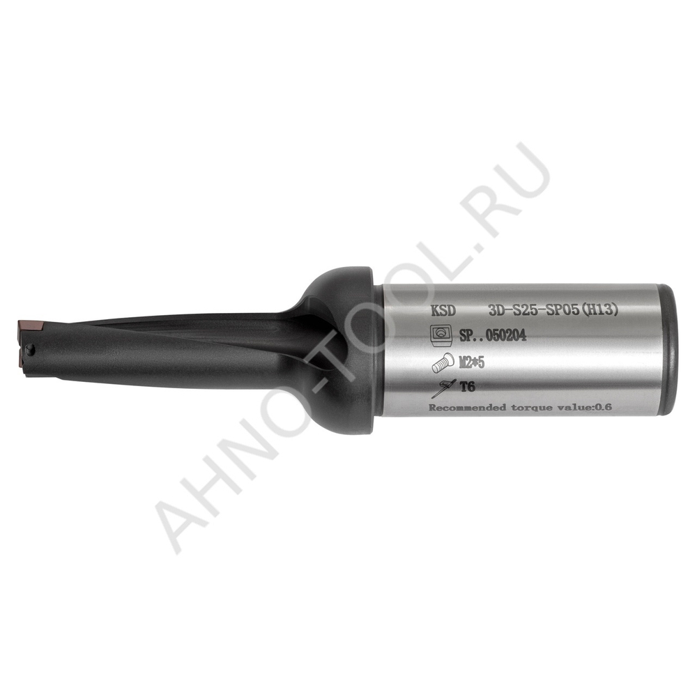 Сверло корпусное 13.0мм KSD130-3D-S25-SP05(H13) "ACCKee"