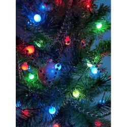 ENIN - 18BM ЭРА Гирлянда LED Нить Шарики d18мм, 5 м мультиколор, 220V | Гирлянды