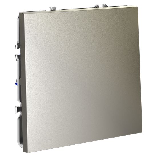 Выключатель встраиваемый VOLTUM S70 одноклавишный 10А, (шелк)