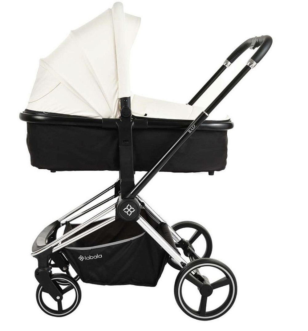 Коляска 2 в 1 Labala Raiz Lite White