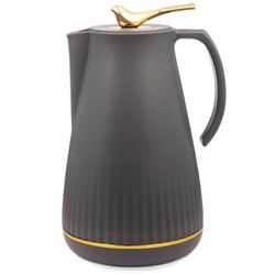 ТЕРМОС СО СТЕКЛЯННОЙ КОЛБОЙ, 950 МЛ, КРЫШКА С КЛАПАНОМ, СОХРАНЯЕТ ТЕМПЕРАТУРУ ДО 24 Ч.