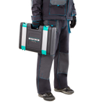 Набор инструментов 1/2", 1/4", CrV, 12 гранные головки, пластиковый кейс, 109 предмета Stels