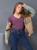 Каркаде - футболка фиолетовый Iv-capriz (Акция)