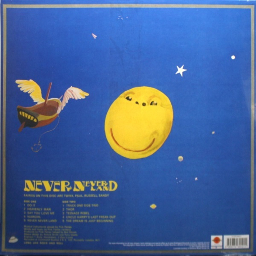 Pink Fairies / Never Never Land (Coloured Vinyl)(LP)