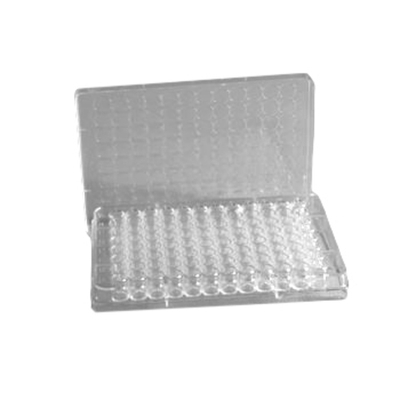 Планшет иммунологический,96 лунок,"П"-образ.дно,с крышкой,стерильный,п/с,и/у,уп.100 шт.,Гритмед