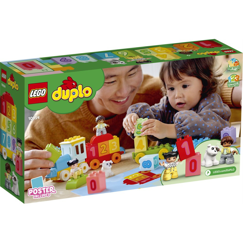 LEGO DUPLO My First - Поезд с цифрами - обучение счету 10954