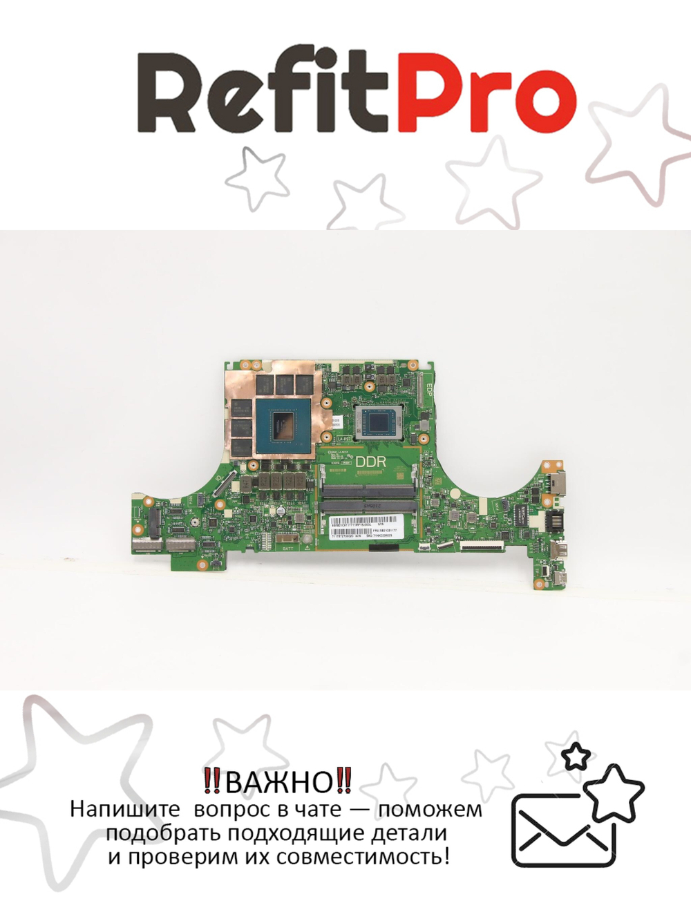 Материнская плата для ноутбука Lenovo Gaming 3-15ACH6 AMD Ryzen R5-5600H RTX3060_6G RM WIN (5B21C81177), оригинал