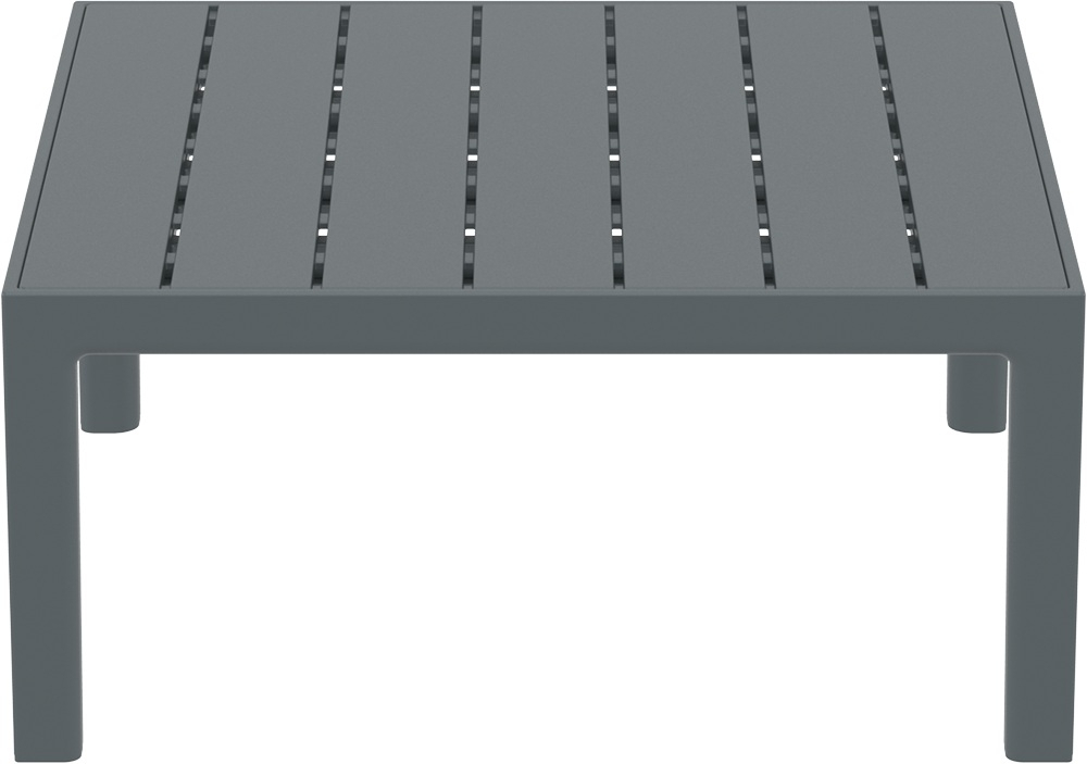 Комплект пластиковой мебели Siesta Contract Portofino Lounge Corner, темно-серый, светло-коричневый