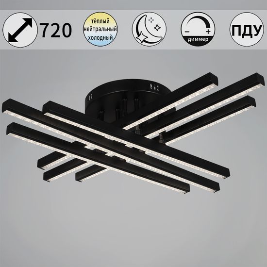 67090-0.3-06 BK светильник потолочный