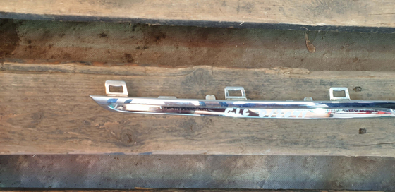 Молдинг решетки радиатора Mercedes GLC (X253) 15-19 Б/У Оригинал A2538880485