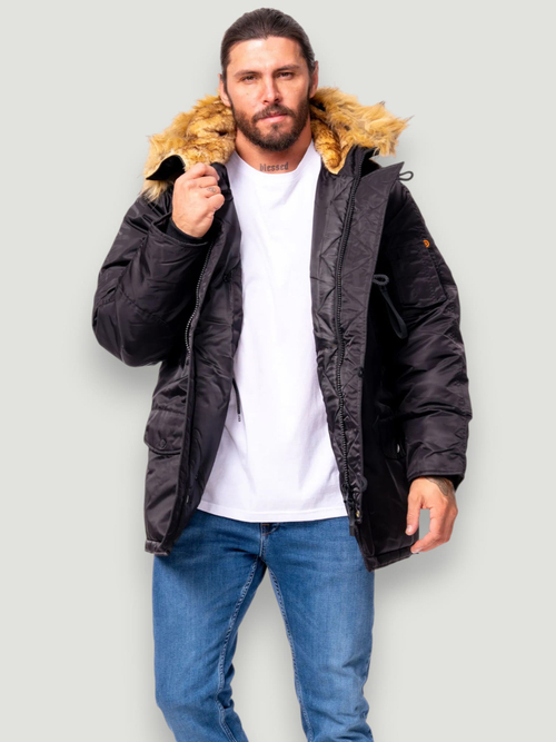Куртка Аляска Husky Denali Black (черная )
