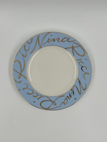 Тарелка голубая 16,5см Nina Ricci by Sango