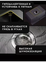 Мойка врезная 60*45 Графит NENEND 6045NEN-G