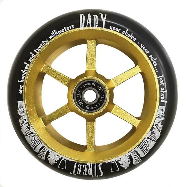 Колесо для трюкового самоката 120 мм.