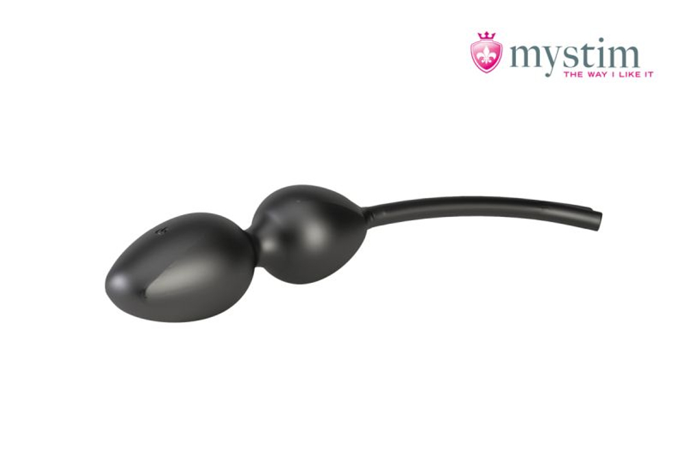 Mystim E-stim Geisha Balls, Vibe Jane Untamed - Вагинальные виброшарики с миостимуляцией и пультом ДУ