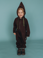 Комбинезон утепленный, Шоколад