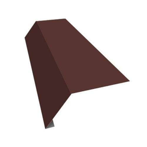 Планка мягкой кровли коричневая
