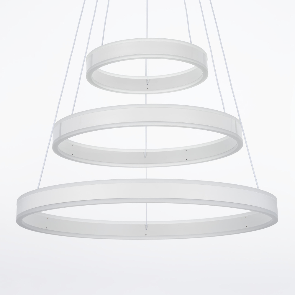 Citilux Дуэт CL719650 LED Люстра подвесная с пультом Белая