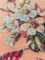 Декоративный гобеленовый чехол для интерьерной подушки Яблоневый цвет 47*47