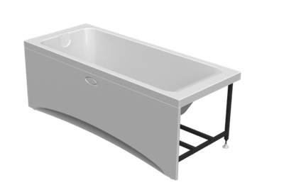 Фронтальная панель с креплением к ванне Агата 170х70