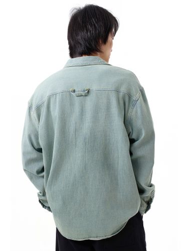 Светло-голубая джинсовая рубашка Senseera