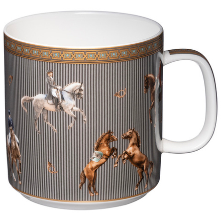 КРУЖКА LEFARD "HORSE CLUB" 400 МЛ (КОР=36ШТ.)