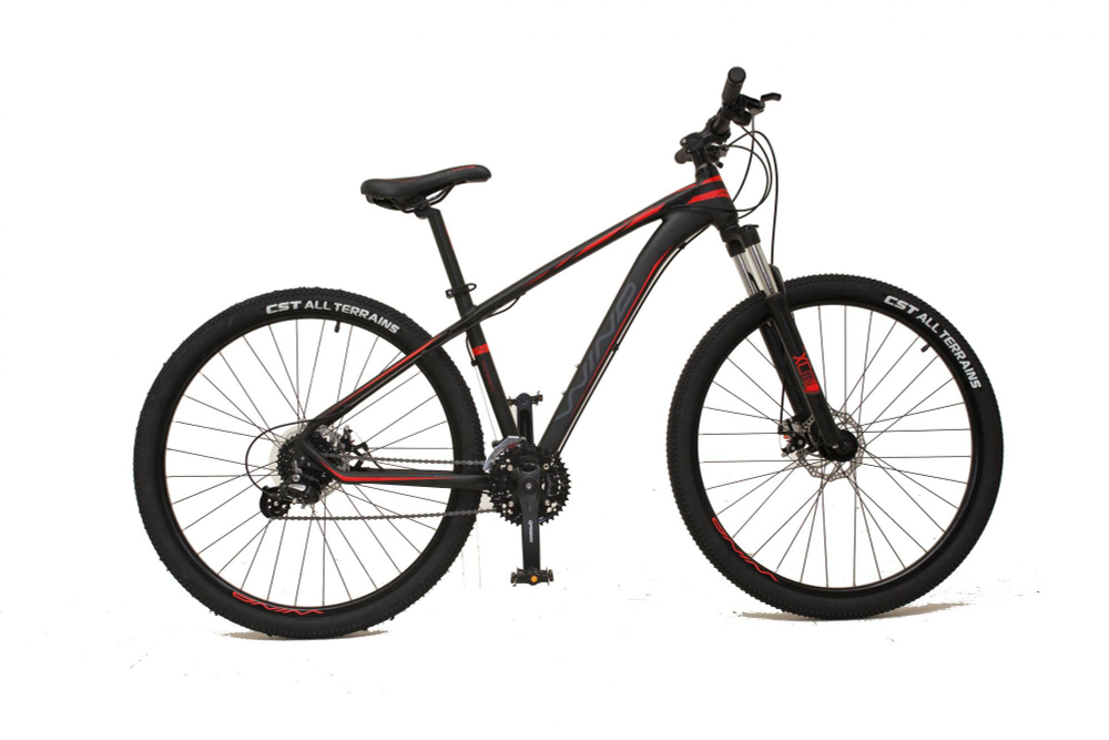 Велосипед WIND Kilimanjaro 29" 19" 24-spd,черно-красный 2022