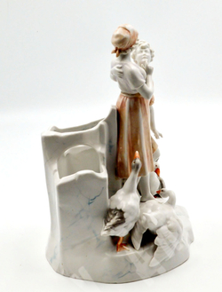 Фарфоровая ваза «Флирт». Германия. Нач. ХХ в