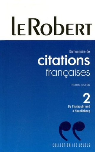 Citations Francaises Tome 2