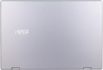 Ноутбук  HIPER Slim 13.3 ", Core i5, 8 Гб RAM, 256 Гб SSD, Iris Xe Graphics, Серый