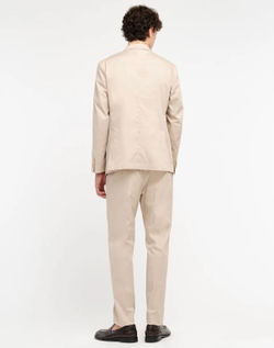 Мужской классический костюм (бежевый) Б80