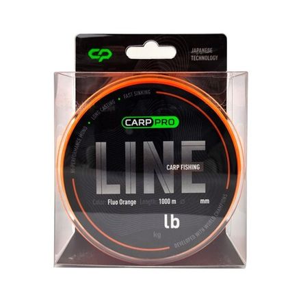 CARP PRO Леска Fluo Orange 1000м 0,331мм