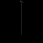 Встраиваемый светильник на штанге Loft it Cane 10359/1000 Black