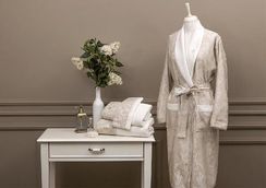 Халат женский сатин махра Emperium Tivolyo Home Турция