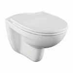 Унитаз Vitra Norm Fit 9773B099-7207 с инсталляцией, с крышкой микролифт, белый, кнопка хром