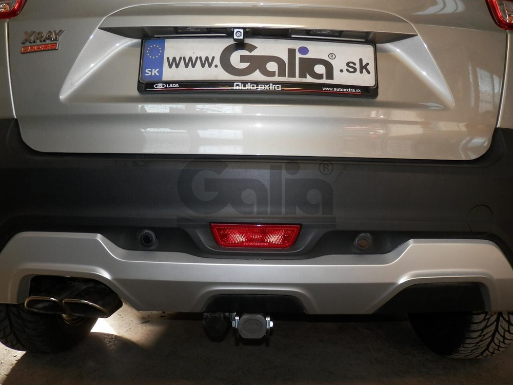 Оцинкованный фаркоп на Lada Xray 2015-2022, Lada Xray Cross 2018-2022 (без электрики), Galia L029C